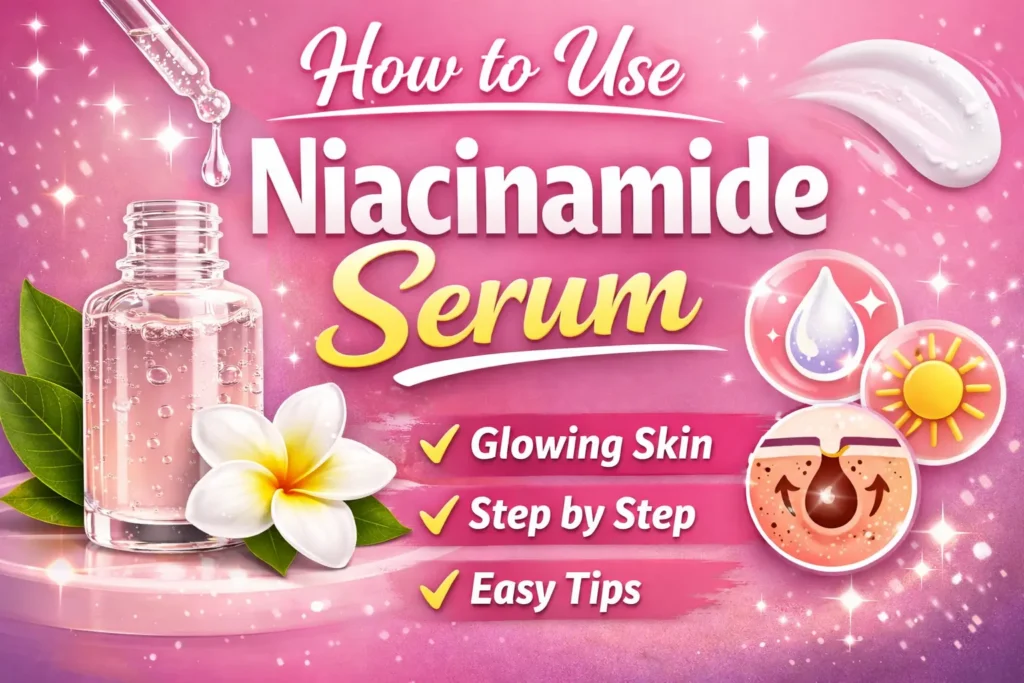 how to use niacinamide serum